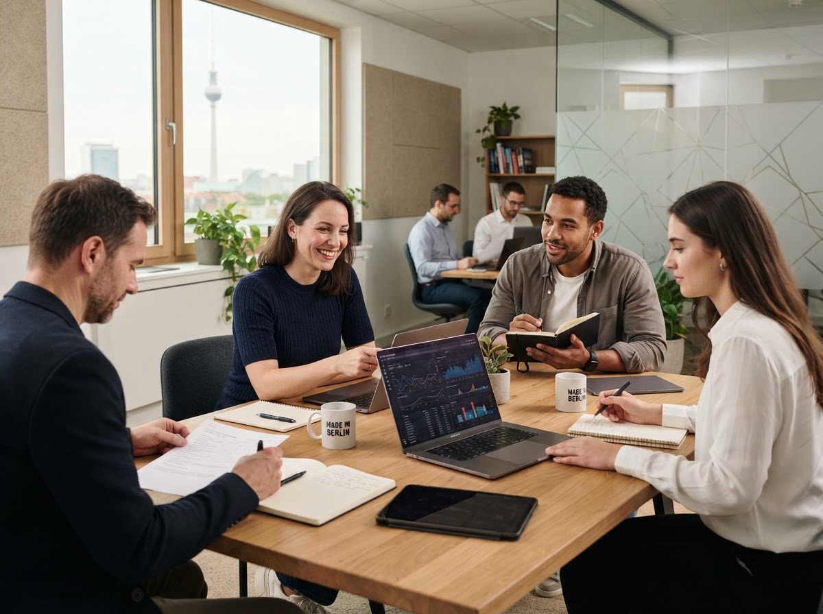 Draxenia AI Team bei der Entwicklung analytischer Modelle für Portfoliooptimierung